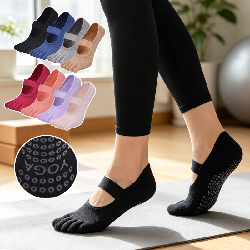 Ladies Five Toe Anti Slip Pila - Yoga Mat review and price
