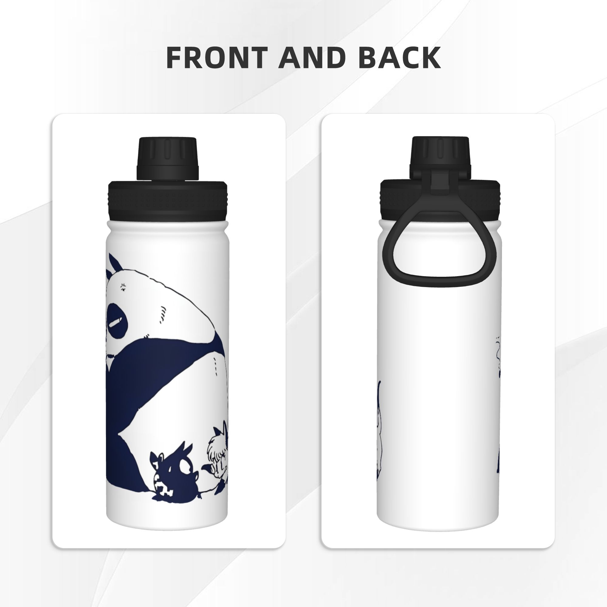 Ranma 1/2 Japanese Anime Panda - Sports Water Bottle Insulated review and price