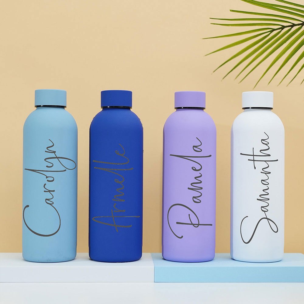 Custom Name Matte Stainless St - Sports Water Bottle Insulated review and price